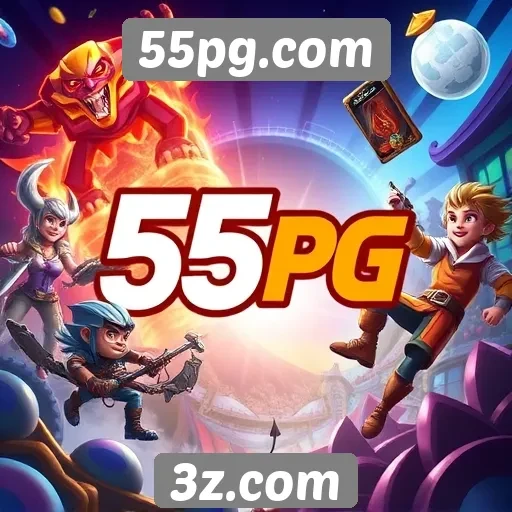 Análise da diversidade de jogos em 55pg.com