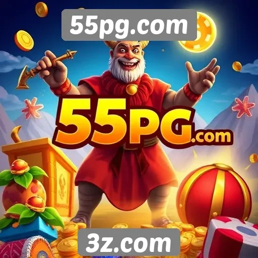 Oferta de jogos e diversidade no 55pg.com