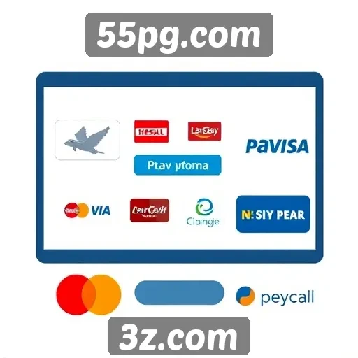 Métodos de pagamento aceitos no 55pg.com